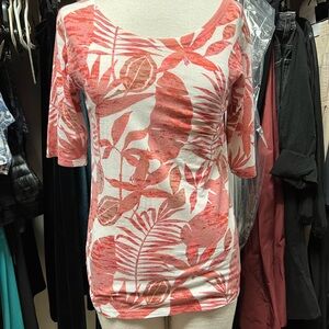 American made Whimsy Rose tee